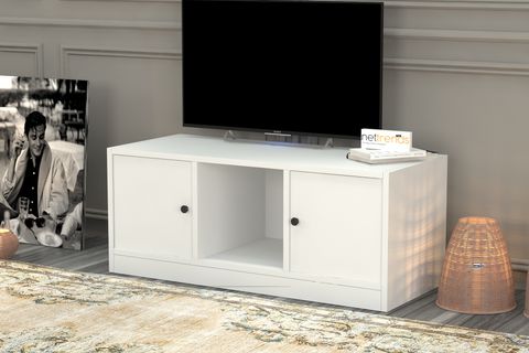 AYDIN TV ÜNİTESİ, BEYAZ, 98 CM, TVT-1016-Ç