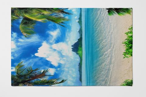 ELSE KAHVE AHŞAP DÜNYA HARİTASI DESENLİ TEK KİŞİLİK PİKE YASTIK KILIFI, 150X220 CM