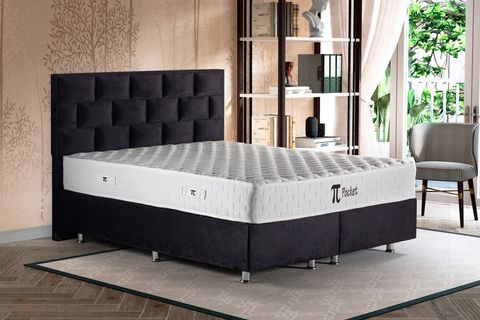 Pİ POCKET LÜKS FULL YUMUŞAK TEK KİŞİLİK YATAK, 90X190