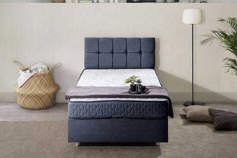 PARİS BAZA BAŞLIK LETTO YATAK SETİ, LACİVERT, 120X200