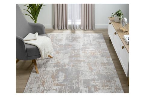 NOVA SERİSİ AKRİLİK DOKUMA MAKİNE HALISI, GRİ, A6010A, 100X200