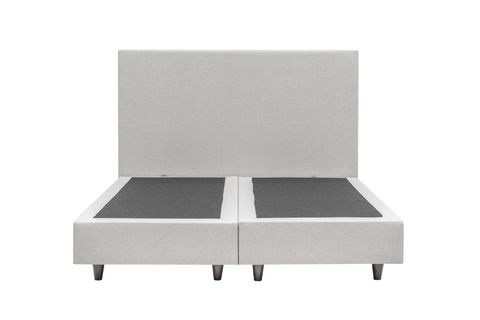 LUNA MILKY SABİT BAZA VE BAŞLIK, AÇIK GRİ, 140X200