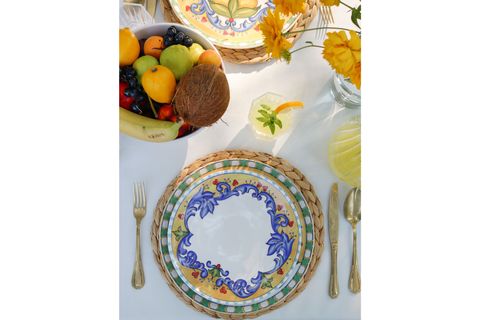 THE MİA LİMONCELLO SERVİS TABAĞI 6LI SET 26 CM
