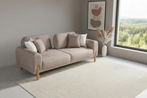 STOCKHOLM SIRT MEKANİZMALI KOLTUK TAKIMI, KAHVERENGİ