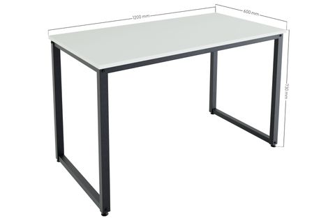 CERAMİCAL ÇALIŞMA MASASI, BEYAZ, 120 CM