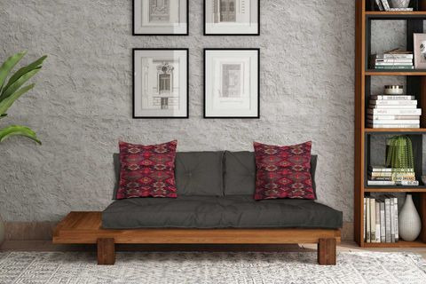 WOODESK ARİN MASİF SEDİR, TİK-ANTRASİT RENK, CPT8375-200