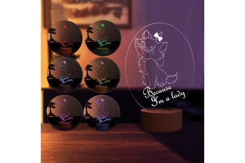 LED MASA LAMBASI, KEDİ FİGÜRLÜ,ILZ-154