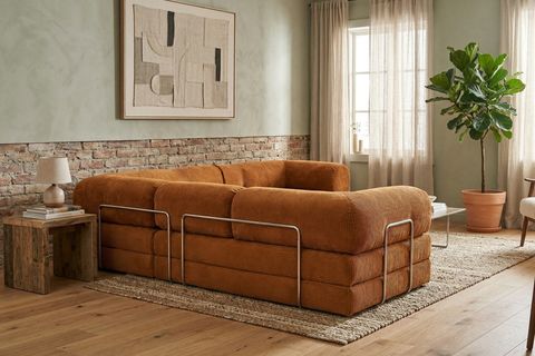 LEGOM MODÜLER YATAKLI AKTİVİTE KÖŞE KOLTUK TURUNCU, 200X300