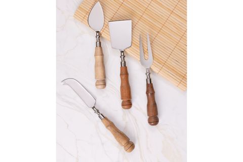 THE MİA WOODY PEYNİR SERVİS TAKIMI 4 PARÇA