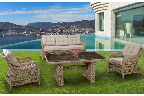 BAHÇEMO ORİON MASALI BAHÇE TAKIMI, KREM, 420