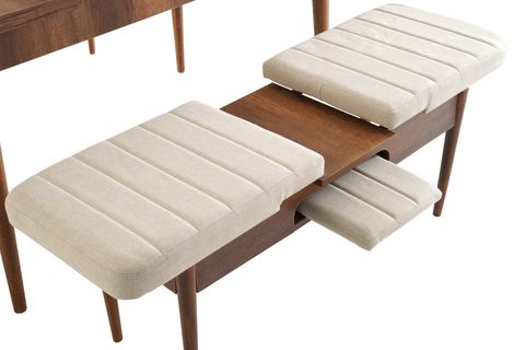 SEMBOL AÇILIR BENCH, CEVİZ KREM