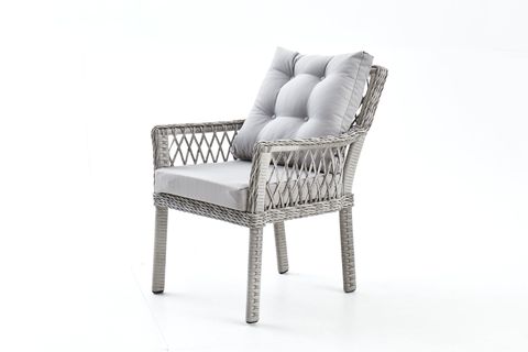 PİRUS RATTAN BAHÇE İKİLİ OTURMA GRUBU,GRİ