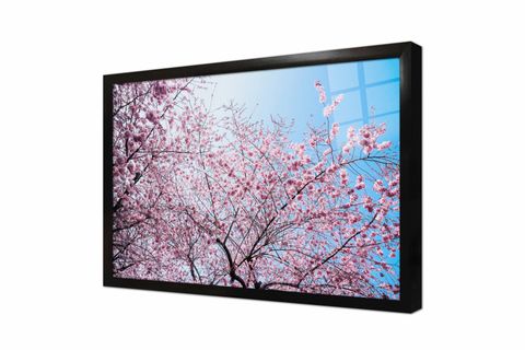 BAHAR DALLARINDA PEMBE ÇİÇEKLER 5 CAM TABLO, ÇERÇEVESİZ, 30X40, C02000743