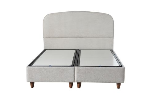 LUNA NİTA BAZA VE BAŞLIK SETİ, KREM, 160X200