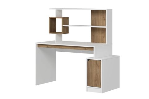 ARLENA ÇALIŞMA MASASI, BEYAZ RAHLE