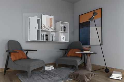 AYDIN KİTAPLIKLI RAF, DVR-1062-Ç