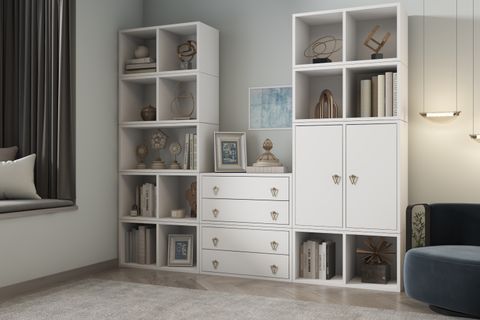 BK ÇOK AMAÇLI DOLAP, 9 RAFLI, NRG