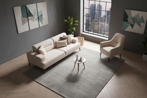 STİLL KOLTUK TAKIMI, KREM