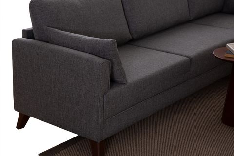 GLORİA KÖŞE KOLTUK, GRİ, SAĞ KÖŞE