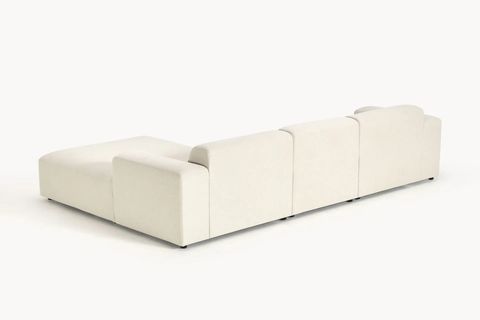 ELSA KETEN KÖŞE KOLTUK, SAĞ KÖŞE, KIRIK BEYAZ