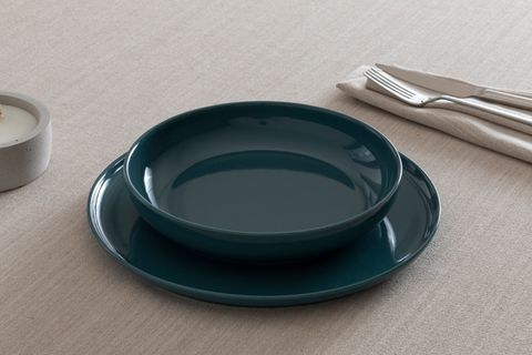 KİTCHEN ESSENTİALS STONEWARE SERVİS TABAĞI 28 CM, MAVİ, ALTILI SET