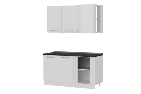 MİNAR 150CM KÖŞE MUTFAK DOLABI BEYAZ K150B1