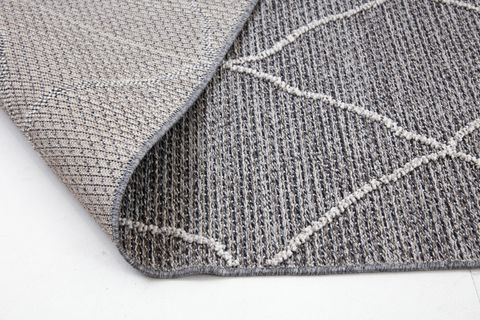 4K INFİNİTY COLLECTİON MODERN MAKİNE HALISI 02, GREY, 80X150 CM