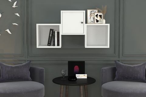 AYDIN KİTAPLIKLI RAF, DVR-1017-Ç