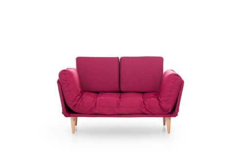 FUTON NİNA İKİLİ KANEPE, BORDO