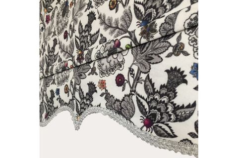 NAZA STOR PERDE EBRULİ ETEK DİLİMLİ STOR PERDE 200 CM 160X200