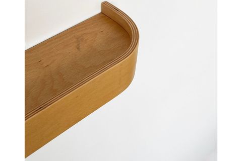 AHŞAP DOĞAL MASİF DUVAR RAFI, MEŞE