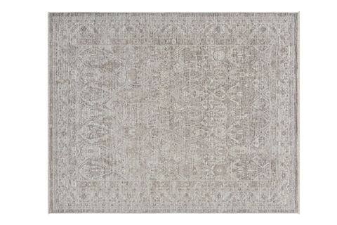 VİNTAGE ESKİTME DESENLİ DOKUMA MAKİNE HALISI, BEJ, 160X240, 10200