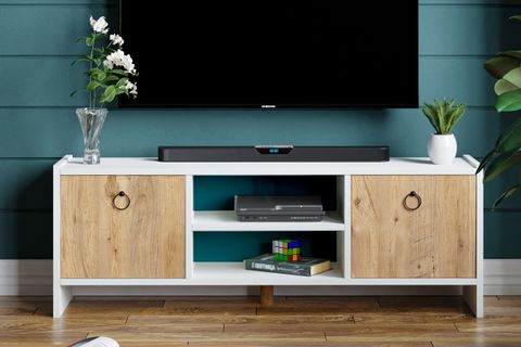 RAVEL TELEVİZYON SEHPASI, ÇAM KAPAKLI, 120 CM