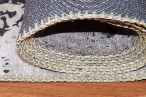 JUNGLE HALI BOHO İSKANDİNAV DESENLİ, KİREMİT BEYAZ, 80X150