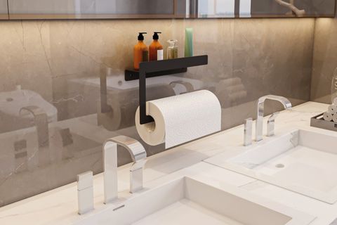 LMZ MUTFAK BANYO TEZGAH ÜSTÜ KAĞIT HAVLULUK, SİYAH