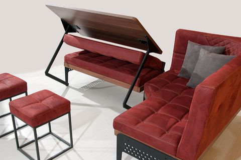 NERO MUTFAK KÖŞE TAKIMI BORDO