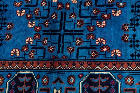 AFGAN EL DOKUMA HALI, MAVİ, 100X155