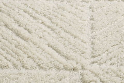 QUİNCEY BUKLELİ YUMUŞAK PELUŞ POST KREM HALI 120X170