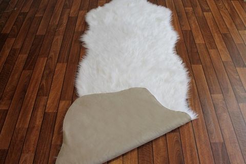 TAPPETO KUZU POSTU, BEYAZ, 70X200
