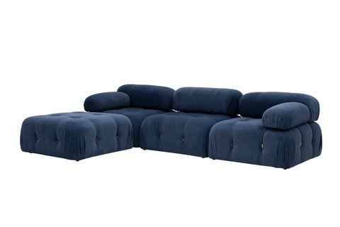 NEW BUBBLE MODULAR CORNER SOFA, NAVY, UK