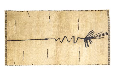 SOHO ANTİQ LAND ART FİGÜRLÜ YÜN HALI, 259X450