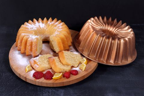 SERENK FUN COOKİNG YILDIZ ALÜMİNYUM DÖKÜM GRANİT KAPLAMA KEK KALIBI, SARI, 26 CM