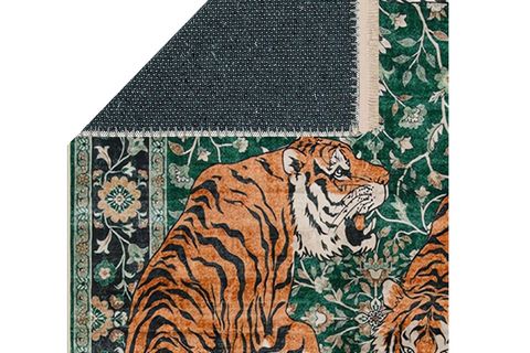 TİGER BASKILI DOKUMA TABAN HALI, 230 YNG, 80X200  CM