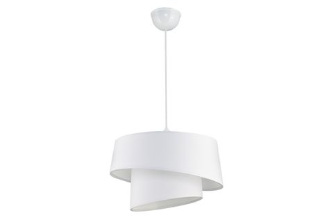 EVLİGHT BARET PVC 2 KATLI SARKIT AVİZE, BEYAZ