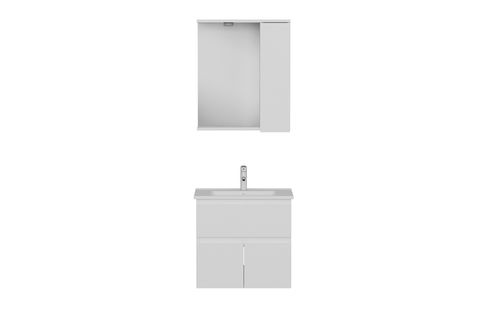 NİKA BANYO DOLABI 65CM AS2K1Ç 1K1A ETJ BEYAZ