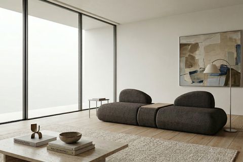 LİVA KANEPE SEHPALI, ANTRASİT