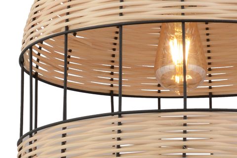 REYES TEKLİ RATTAN AVİZE, 408901BLFR