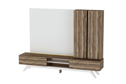 HAYAL 12644 TV ÜNİTESİ CEVİZ BEYAZ