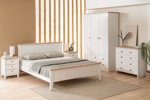 UREN MODERN COUNTRY KARYOLA, İNCİ BEYAZI, 120X200