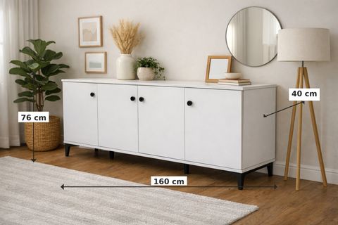 KİNG KONSOL, 4 KAPAKLI